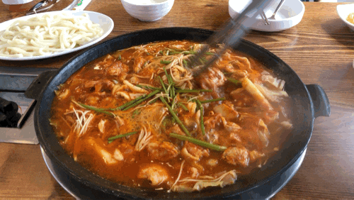  가평/남이섬맛집:: '아리수 닭갈비' 물닭갈비