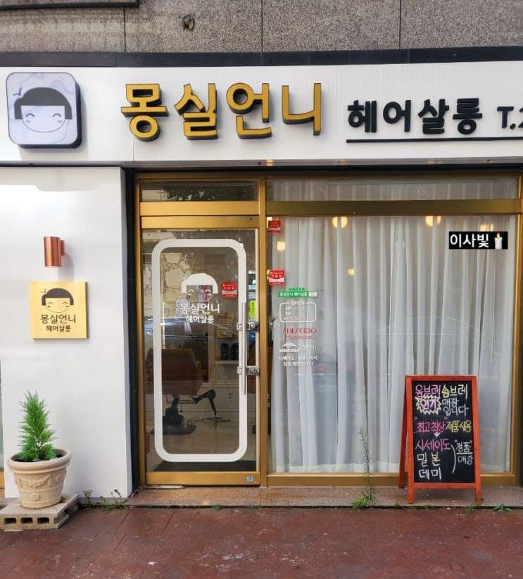  수원 몽실언니헤어살롱 매직셋팅 펌 후기