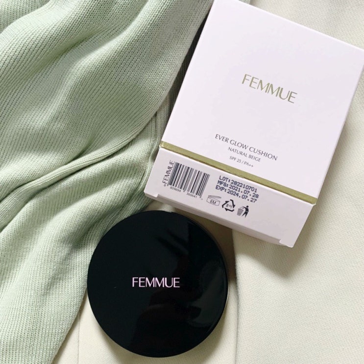  수분쿠션 파뮤 에버글로우 쿠션으로 피부 광채 좌르르