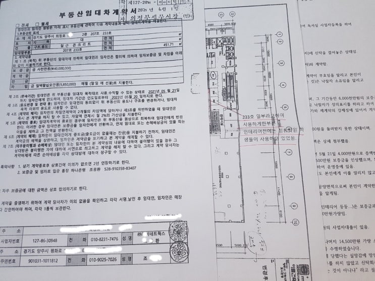  사건 진단 보고서 1 신탁 부동산 임대차계약