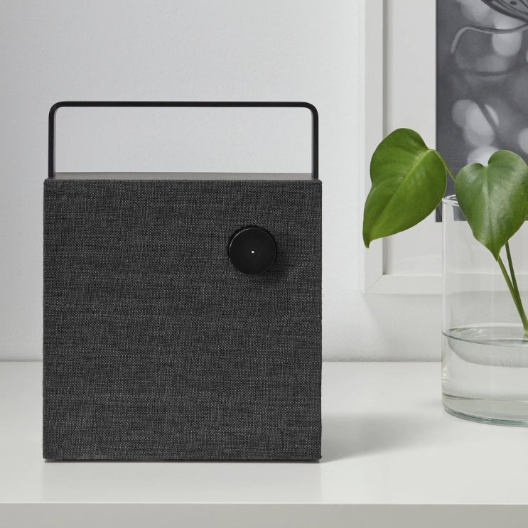 인기있는 이케아 블루투스 유무선 20W 출력 에네뷔 스피커 20x20 cm + 전용 베터리, 블랙 ··· 인기있는 이케아 블루투스 유무선 20W 출력 에네뷔 스피커 20x20 cm + 전용 베터리, 블랙 ···