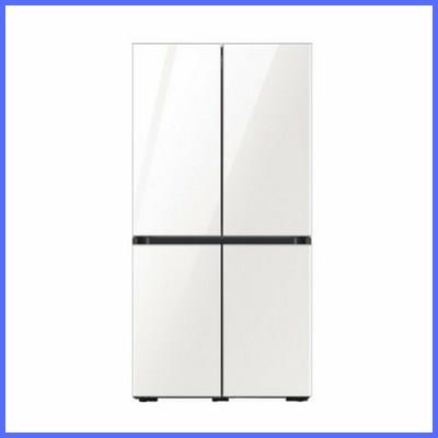  삼성전자 비스포크 4도어 냉장고 RF85A9103AP (875L 글램화이트) 놓치면 후회 