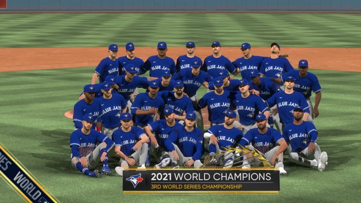  MLB the show 21 프랜차이즈 1시즌 우승 후기