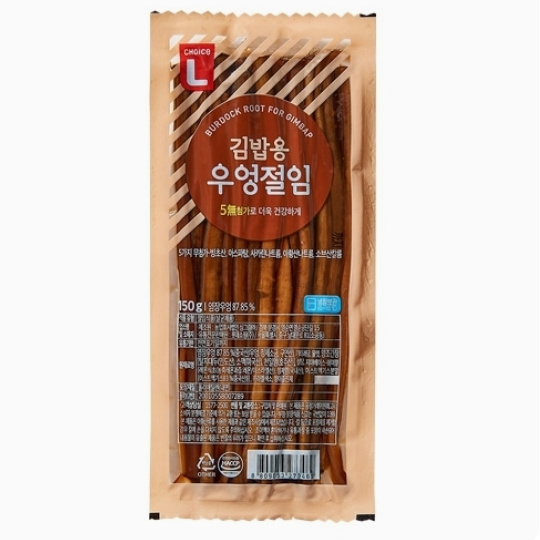 선호도 높은 초이스엘 김밥용 우엉절임(150G)X2, 1개, 150g 추천합니다 선호도 높은 초이스엘 김밥용 우엉절임(150G)X2, 1개, 150g 추천합니다