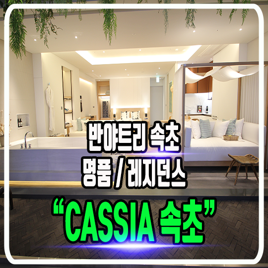  반야트리그룹 카시아 속초(CASSIA 속초) - 대포항 호텔 & 명품 레지던스 / 정보 및 타입소개