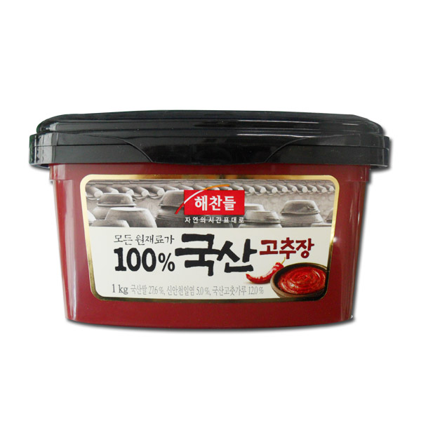후기가 좋은 CJ/해찬들 모든 원재료가 100퍼센트 국산고추장 1kg-1개, 1개 좋아요 후기가 좋은 CJ/해찬들 모든 원재료가 100퍼센트 국산고추장 1kg-1개, 1개 좋아요