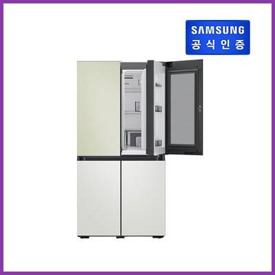  [E] NEW 1등급 삼성 비스포크 냉장고 5도어 코타 RF85A92K1AP 후기 