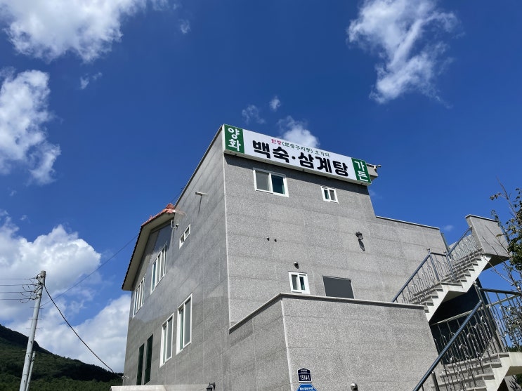  [맛집]거제도현지인맛집 양화오가피힐링가든 오품닭