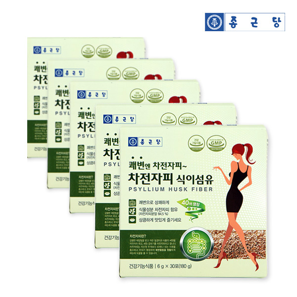 구매평 좋은 종근당 차전자피 식이섬유 30포, 180g, 5개 추천해요 구매평 좋은 종근당 차전자피 식이섬유 30포, 180g, 5개 추천해요