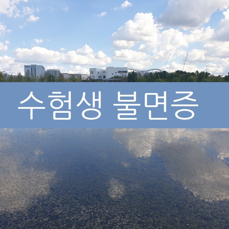 수험생불면증 사향공진단으로 해결하세요