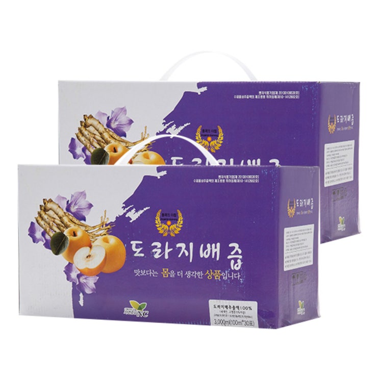 잘나가는 황제의아침 도라지배즙 1+1, 100ml, 60개입 좋아요