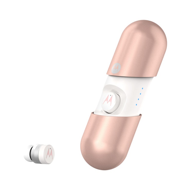 당신만 모르는 모토로라 버브버즈 400 완전 무선 블루투스 이어폰, SH031, 로즈골드 좋아요