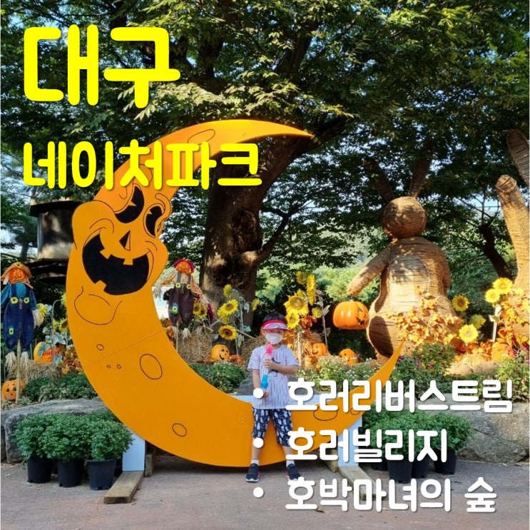  네이처파크 할로윈-호러 리버 스트림/호러 빌리지/대구 아이와 가볼 만한 곳