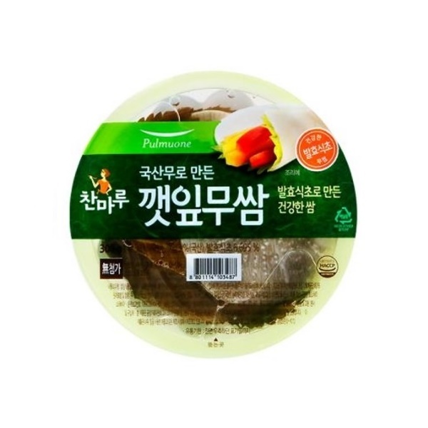 많이 찾는 풀무원 국산무로 만든 깻잎무쌈 300g, 단품 좋아요 많이 찾는 풀무원 국산무로 만든 깻잎무쌈 300g, 단품 좋아요