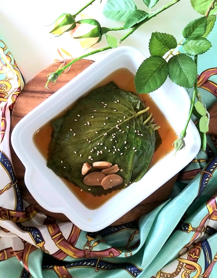 간장깻잎장아찌 만드는법 산뜻하게 입맛 살려주는 깻잎 반찬 레시피 깻잎요리