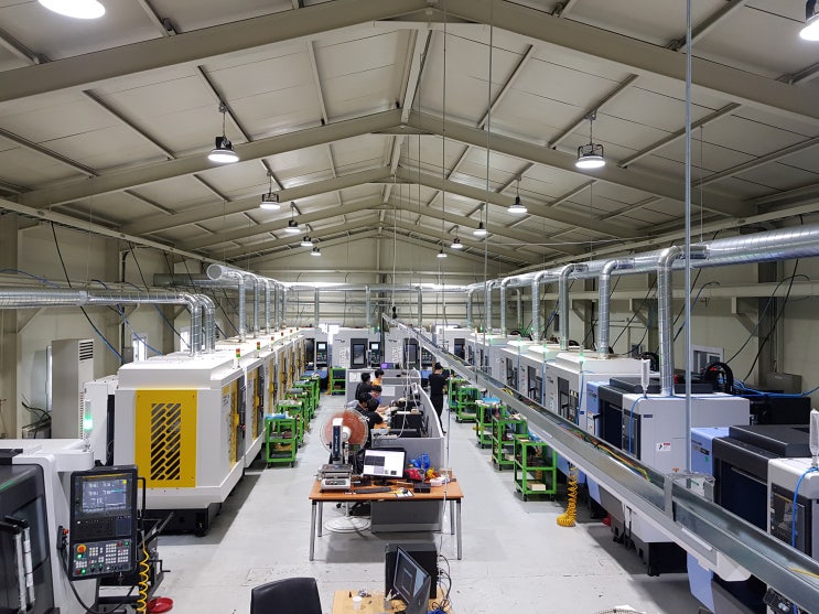  [시흥닥트 / 닥트공사 / 공장닥트] 시흥시 신천동 CNC 공장 닥트 공사