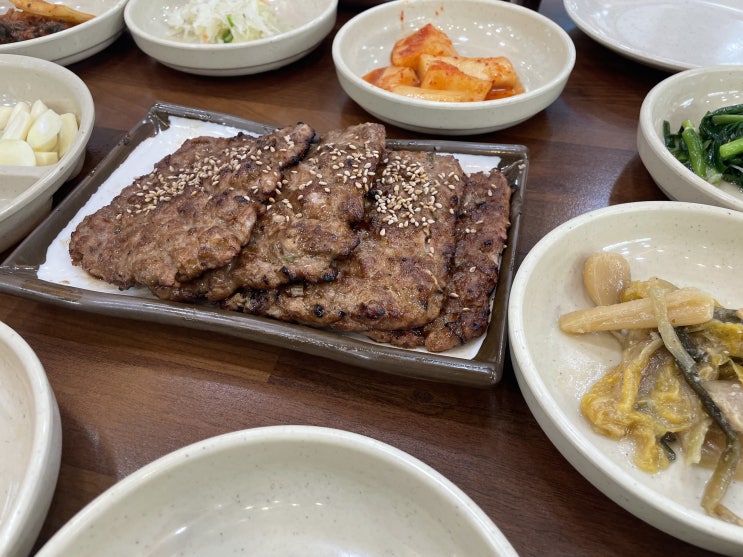  [송정리 맛집] 광주 떡갈비 맛집 송정떡갈비 1호점!
