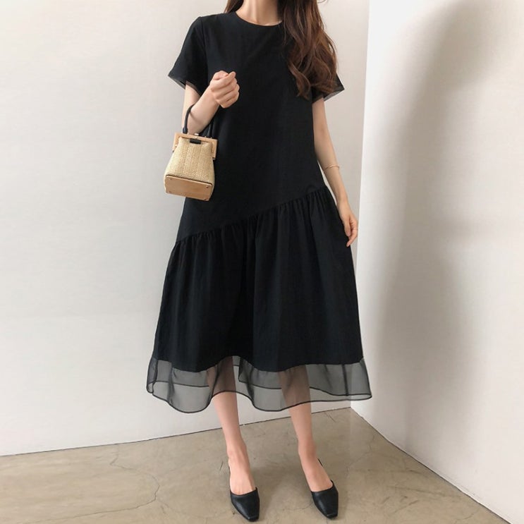  많이 팔린 스웨덴세탁소 빅사이즈 레이스롱원피스 솔라니 SW1767 ···