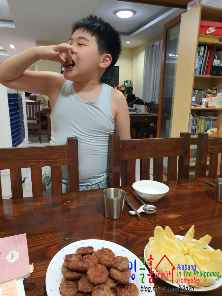  알라방 홈스테이 성실하고 부지런한 아이들~