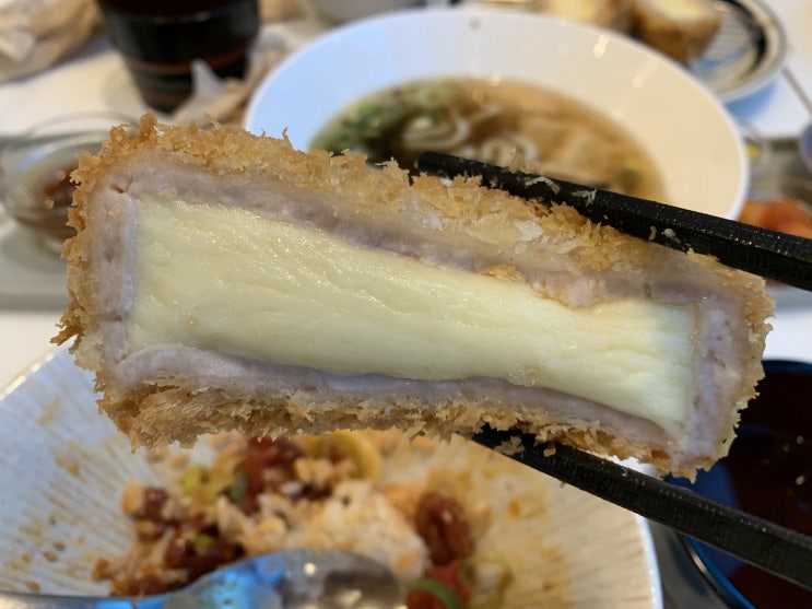 &lt;청주 동남지구 맛집&gt; "카츠동남", 치즈 카츠 두께 실화??? (8.0)