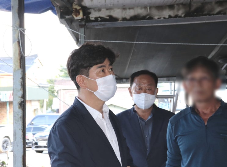  포천 삼성당리 화재현장 위로방문