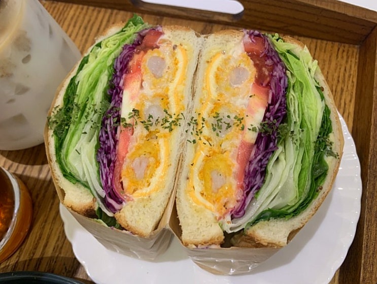  여수 선원동 카페 샌드위치 찐 맛집 :: 바른커피