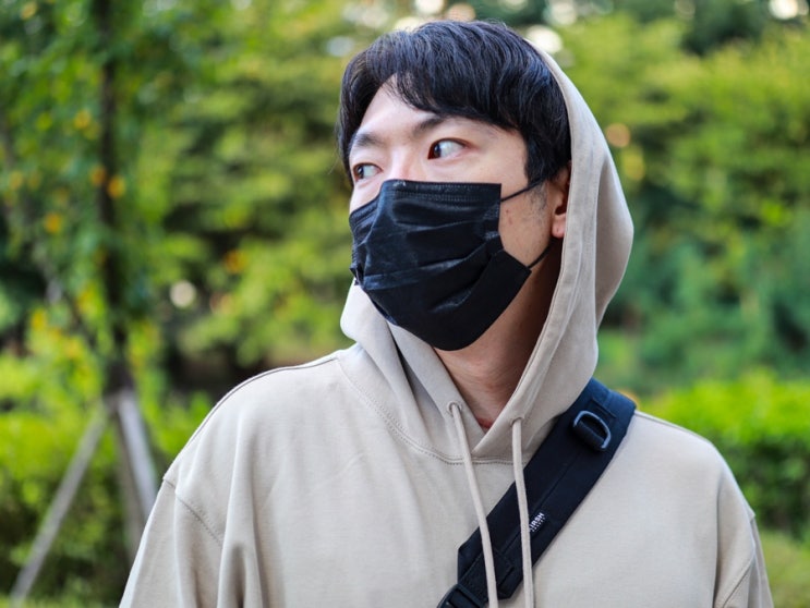  앤더슨벨 남자, 커플 후드티 추천! 등산 슬링백, 반바지 캐주얼 코디