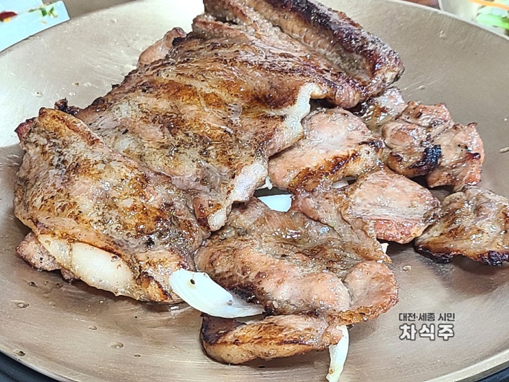  세종시 고복저수지 돼지갈비 맛집 용암골가든 후기