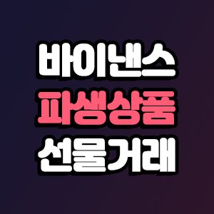  바이낸스 파생상품 설명