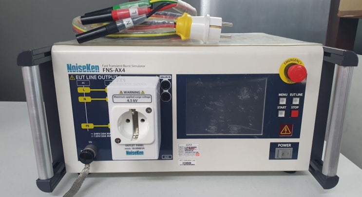  NOISEKEN 버스트시험기 중고(FNS-AX4-A20) IEC61000-4-4 규격대응