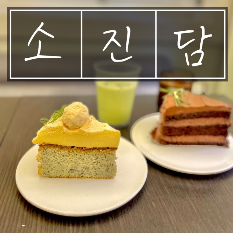  특색있는 신사 케이크 가로수길 카페, 소진담
