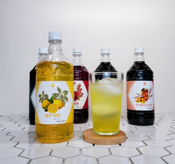 별코리아 레몬 과일액상음료 레시피 / 동구 베누스타쿨 냉쥬스기 렌탈