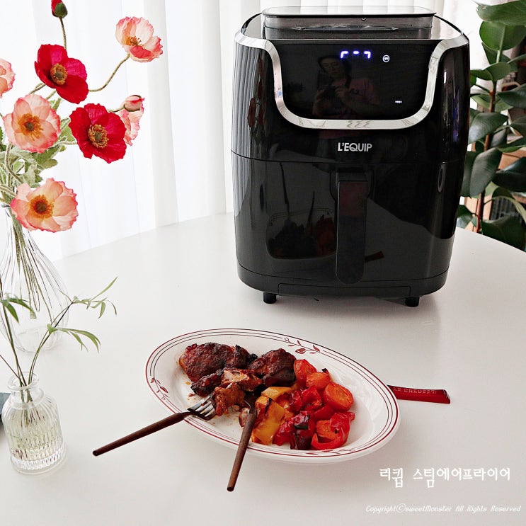  리큅 스팀 에어프라이어 추천 고온스팀 겉바속촉 역대급이야!