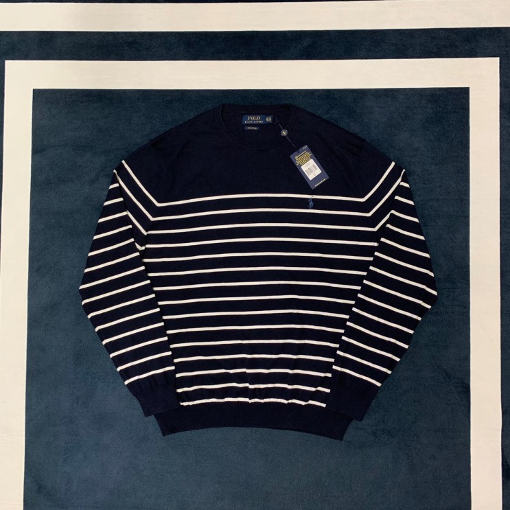 [폴로] 폴로니트 Polo Ralph Lauren Pima Cotton Stripe Sweater