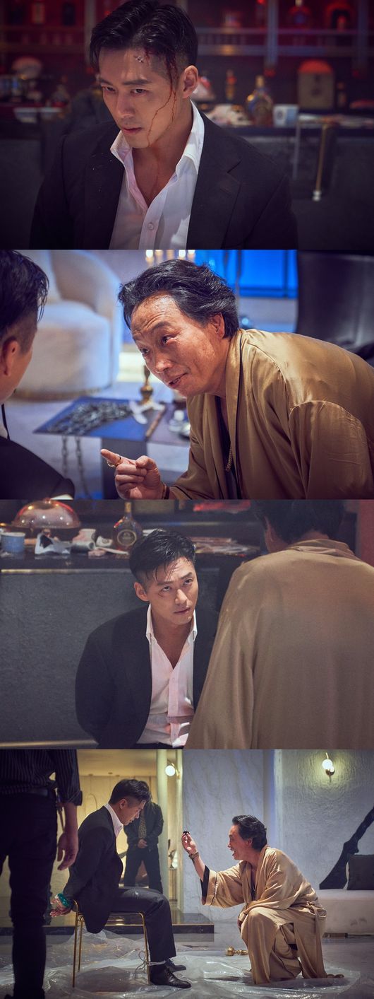  '검은 태양' 남궁민, 조폭 두목 성노진 앞 재갈+결박? 역대급 '탈출 액션' 나올까