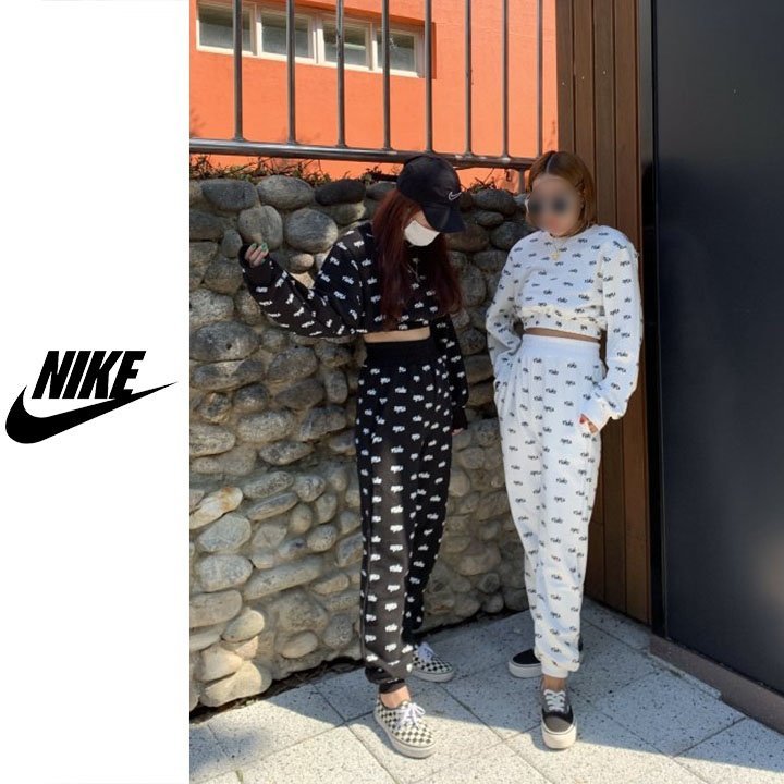  나이키 올드 레터링 트레이닝 세트