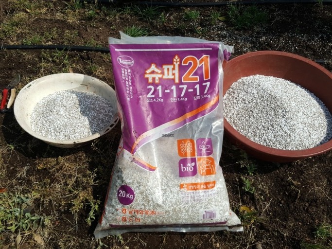  작물 비료 사용 방법
