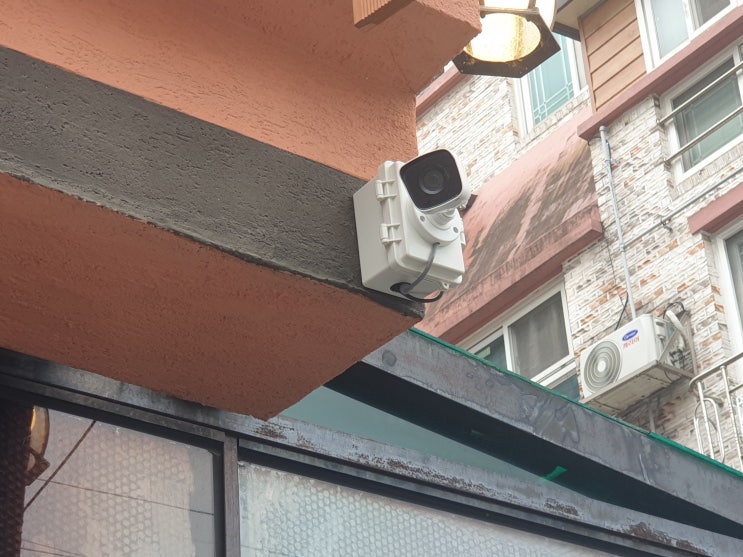  전주 커피숍 cctv 설치 현장을 소개합니다