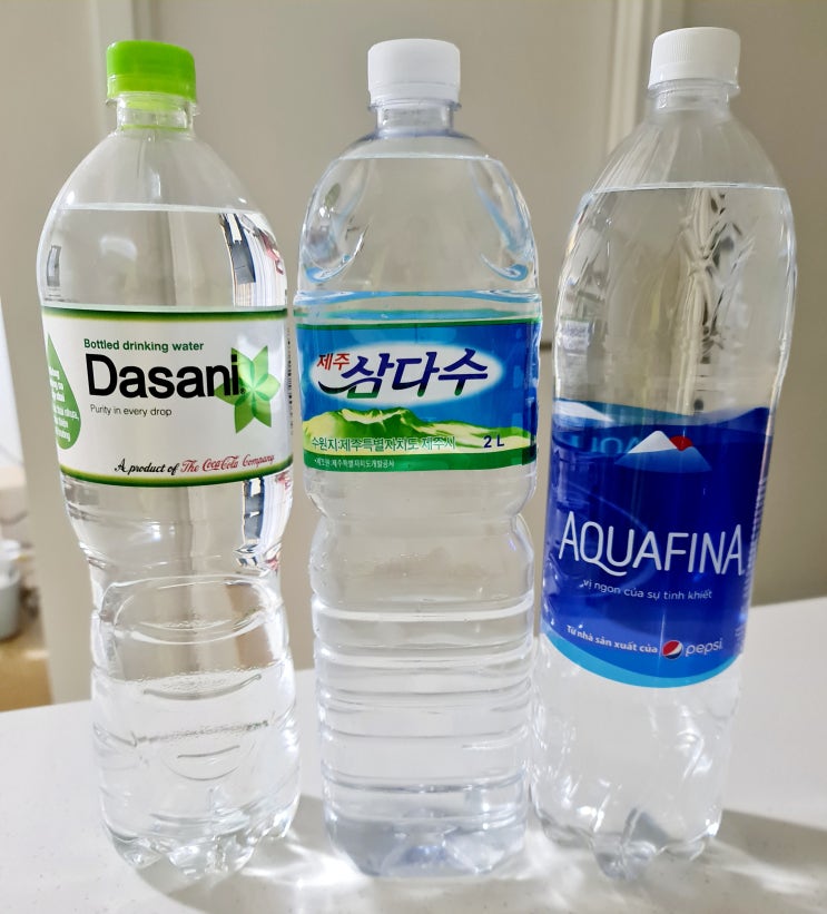  베트남살이 필수 호치민물 아쿠아피나 등 생수 비교