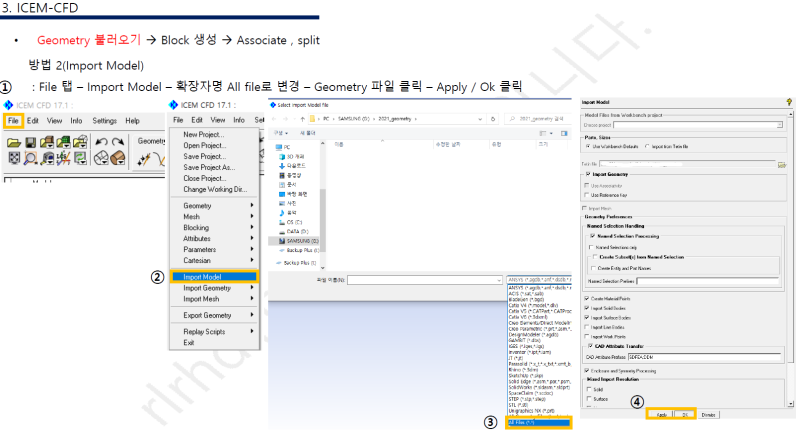 ICEM-CFD 사용 방법 (ㄱ부터 ㅎ까지) : 네이버 블로그