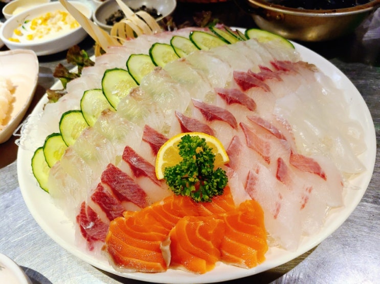  울산 삼산 횟집 모듬회 가리비찜 맛집 수산시장