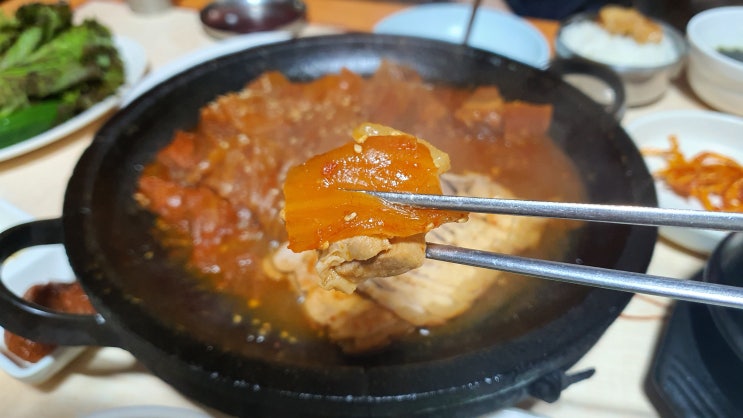 [진주 신안동 소나무집] 고등어향이 인상적인 김치찜 맛집(내돈내산)