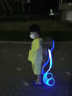 야광줄넘기로 신나게 밤운동하기, 바이구미 LED줄넘기 야광줄넘기로 신나게 밤운동하기, 바이구미 LED줄넘기