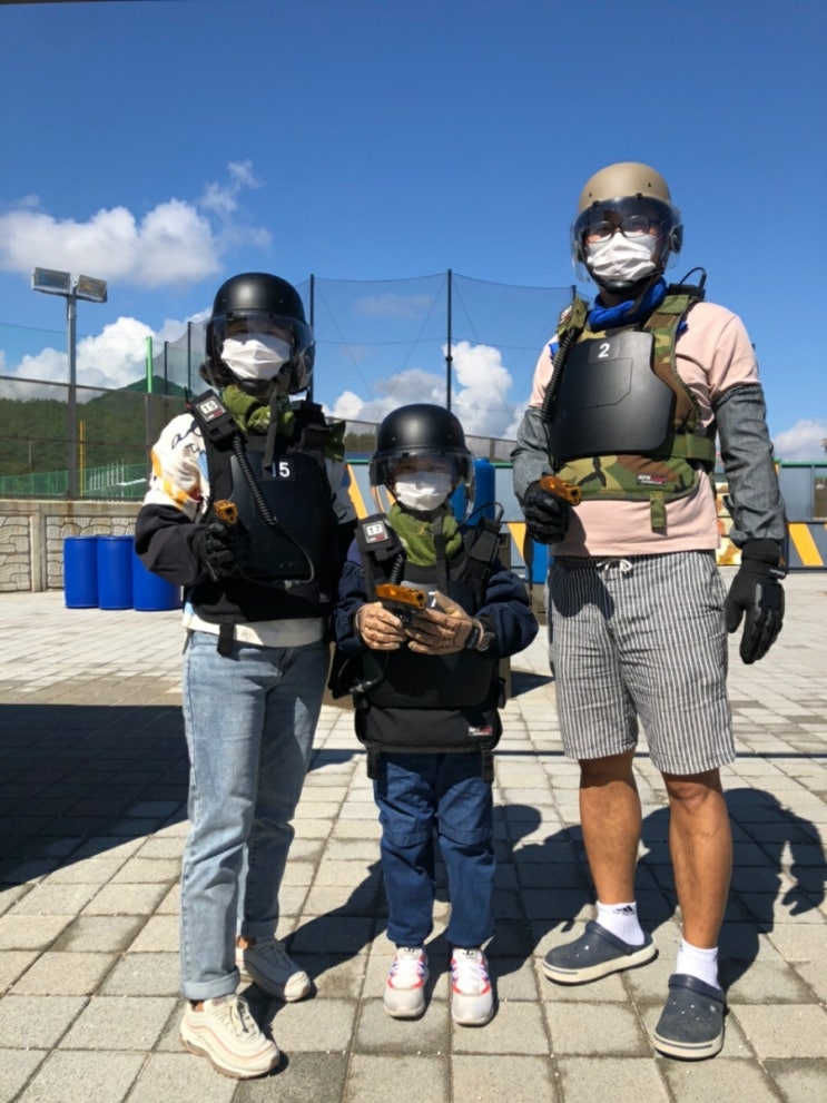  강원도 고성 송지호밀리터리체험장 송지호 관망타워