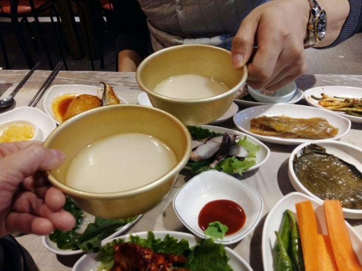  전주 삼천동 막걸리골목 <로또막걸리> 양은주전자 막사비율 몇대몇?