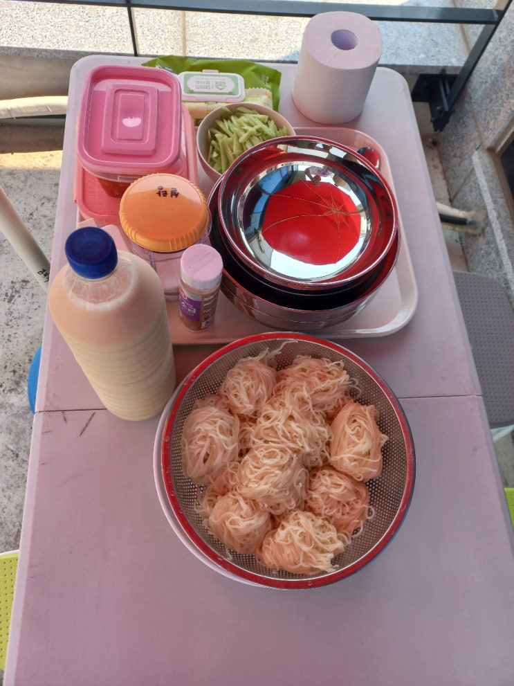  점심 콩국수