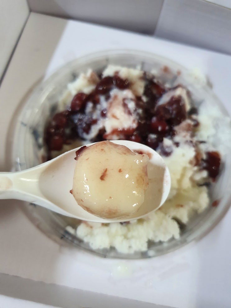  [천안] 성정동 뚜쥬루에서 1년내내 팥빙수 먹을 수 있어요 메뉴판/가격/포장/맛 솔직후기 (2층 카페에서 포장 후기)