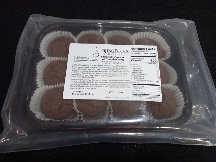  Chocolate Cupcake with Chocolate Icing