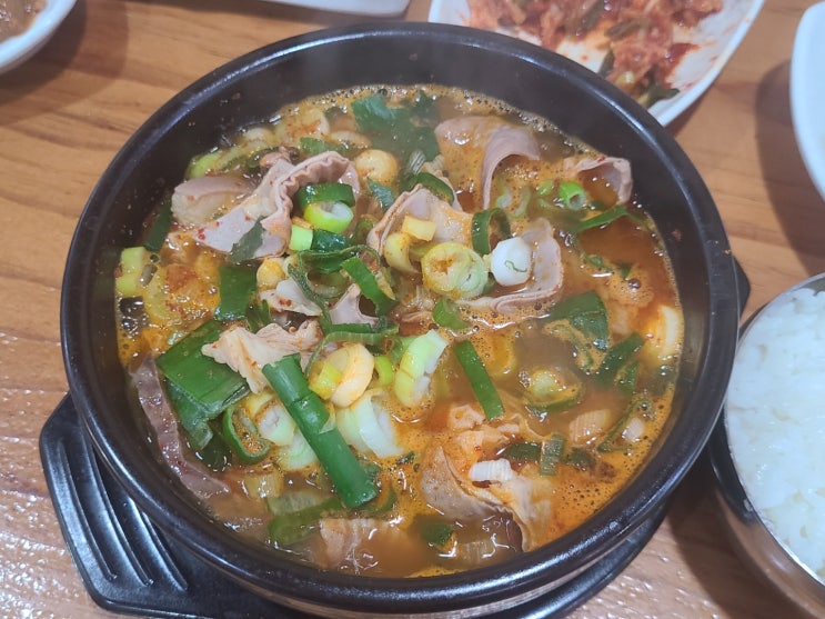  명절 여수 내려가는 길 완주 순대국밥 유성식당 맛집 추천 드립니다.