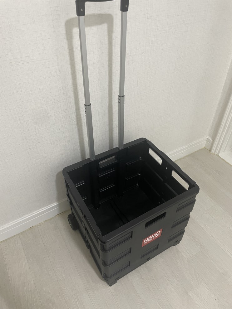  로티홈시스 접이식 네모 핸드카트 사용 후기